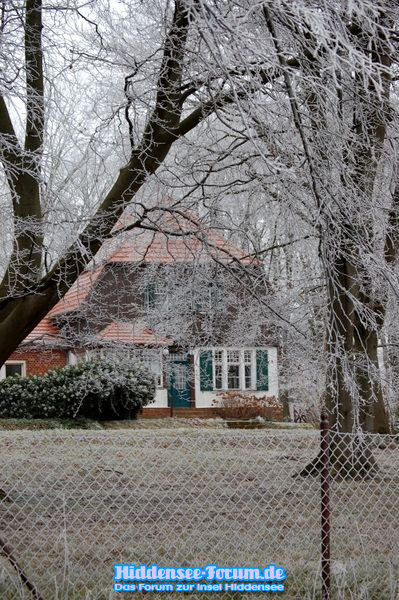 Wintereinbruch auf Hiddensee