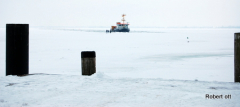 Brecher kommt nach hiddensee (f.Warentransport)