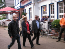 Angela Merkel auf Hiddensee