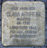 Stolperstein von Clara Arnheim