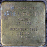 Stolperstein Käthe Loewenthal