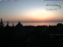 Sonnenuntergang auf Hiddensee am 23. März 2012
