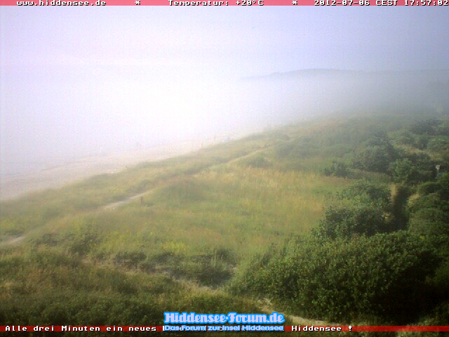 Hiddensee im Nebel