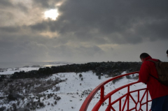 Inselblick vom Leuchtturm aus