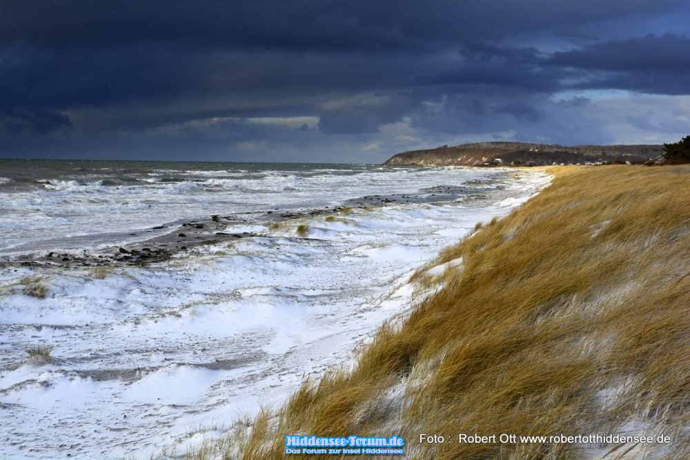 Strand im Winter