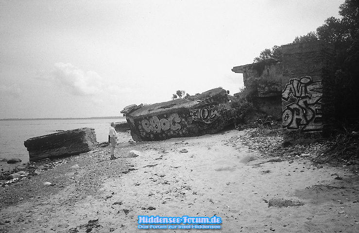 Bunkerreste auf Hiddensee