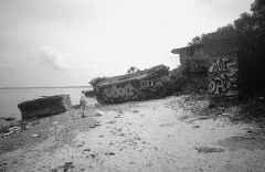 Bunkerreste auf Hiddensee