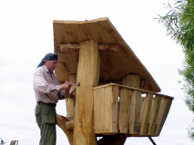 Jo Harbort bei der Arbeit